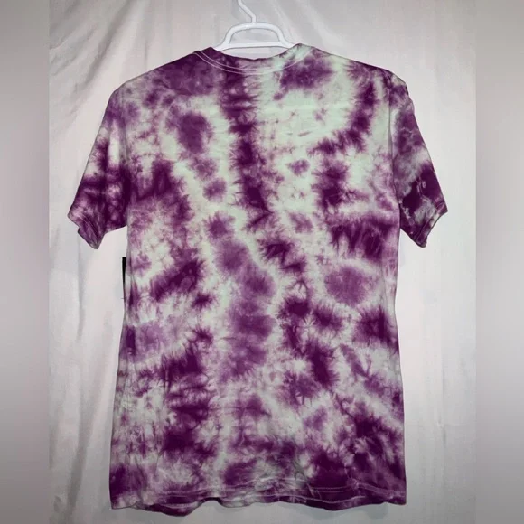 NWT Unisex Toei Animation Dragon Ball Z Goku Purple Tie Dye T-Shirt Adult Medium - Picture 4 of 5